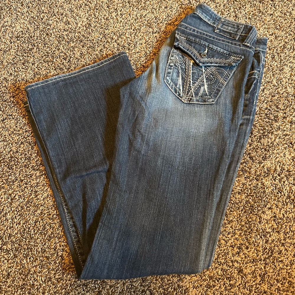 Big Star Dark Blue Denim Jeans bootcut